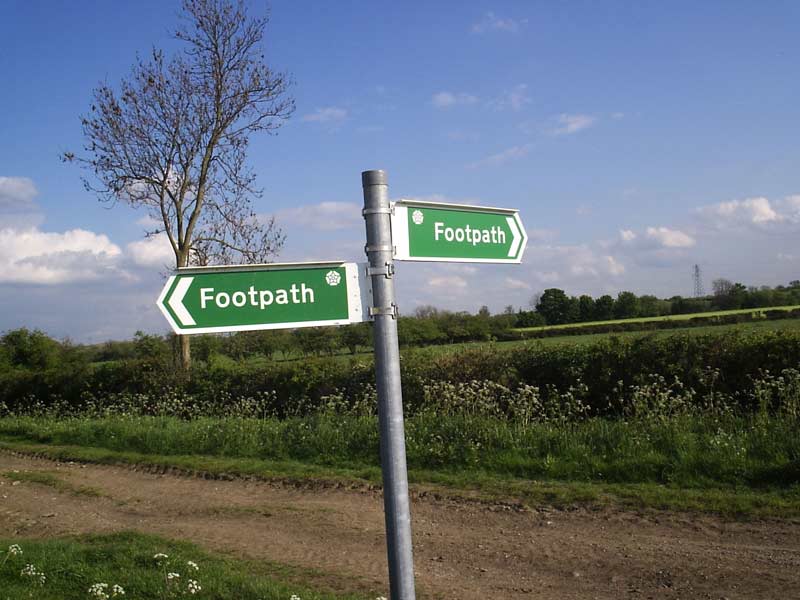 footpath-signs