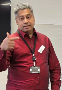 Ken leading a workshop